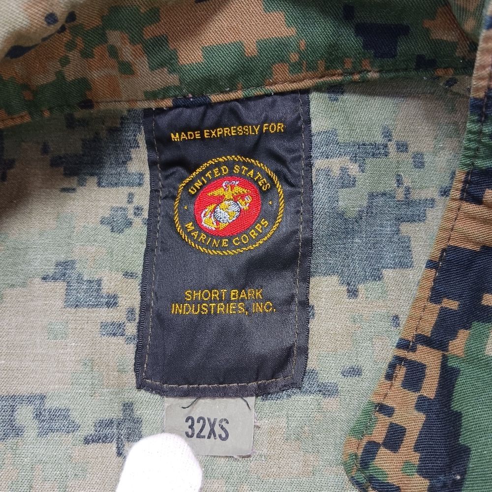 USMC MARPAT Woodland Combat MCCU Battledress Uniform Camo Size XS And S. - Picture 6 of 16